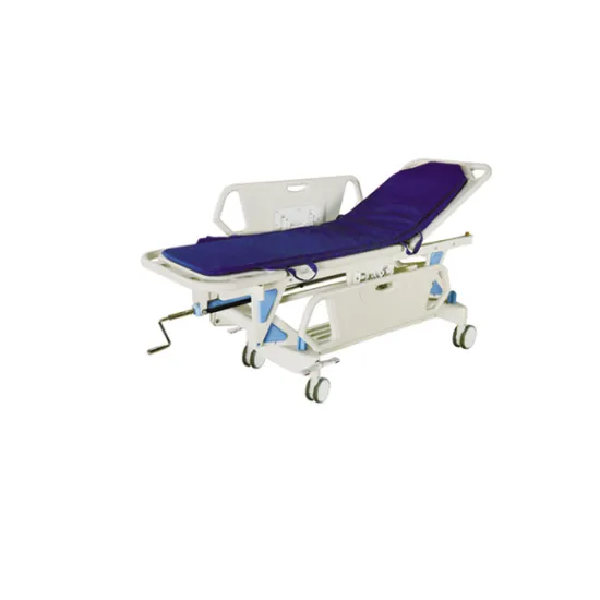Height adjustable ABS plastic stretcher