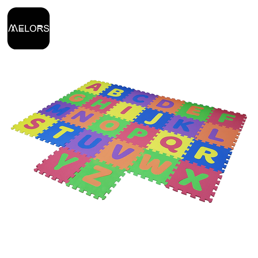 Tapis de puzzle en mousse pour enfants, alphabet éducatif