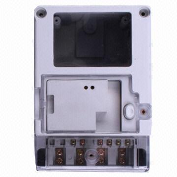 Single-phase Electric Meter Case, Transparent Cover, Bakelite Terminal Housing