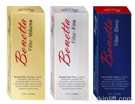 Bonetta Filler Hyaluronic кислота цена наполнителя наполнителя