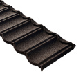 Black gray bond metal roof tile customized