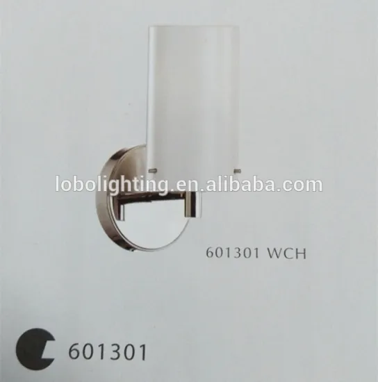 single lamp wall sconce cylinder glass with bubbles featured inside/hotel lamp set/tempered glass lamp shade wall lamp