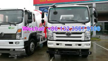 Euro5 Tri-Ring 3CBM 4CBM 5CBM 6CBM 4x2 Cement Concrete Mixer Truck for Azerbaijan