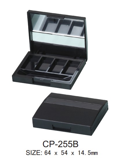 empty square eyeshadow case