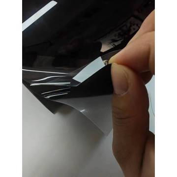 Self-Healing TPU material High Glossy Black Car Color Changing Wrap Vinyl