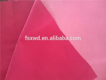 napa pu leather tricot velvet fabric