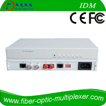 E1 RS232 to ETH Optical Modem