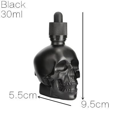 black skull bottle