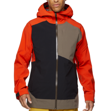 Hot Selling Men's Tactical Softshell Waterproof Jacket for Hiking and Snowboarding