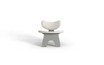 Wooden Chair With Fabric Cushion Seat Dinning Chair