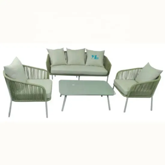 Modern Aluminum Outdoor Sofa Set for Garden and Patio