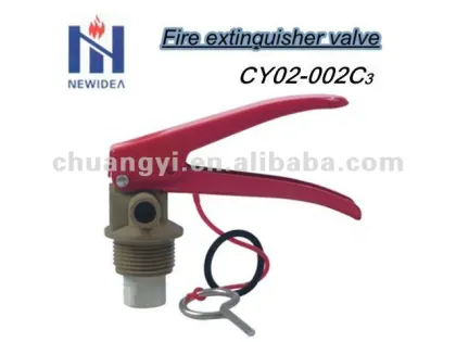 dry powder fire extinguisher valve