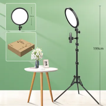 Adjustable LED Full Screen Fill Lights for Home Streaming, Photography, and Selfies