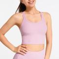 Sportliche Damen Tanktops mit integriertem BH