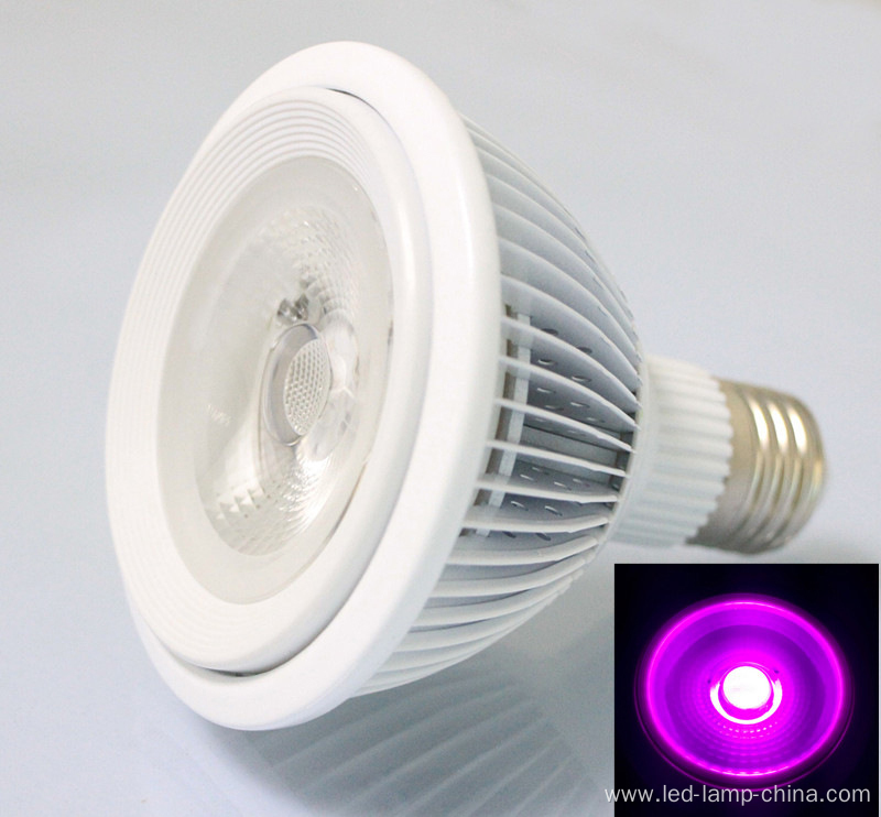 Cob Chip Tri Spectrum LED Grow Light 18W Par Bulb