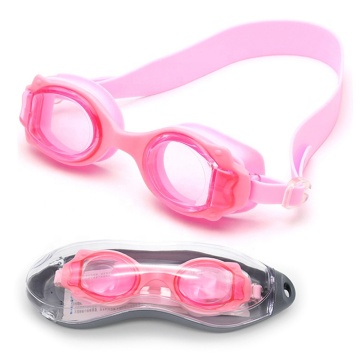Kids Swimming Goggles - Anti-Fog Fashion Swim Glasses with Protective Case