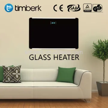 Wall mounted decorative flat electric heater, panel convector heater
