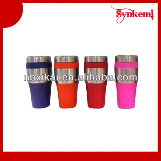 Stainless steel travel car mug