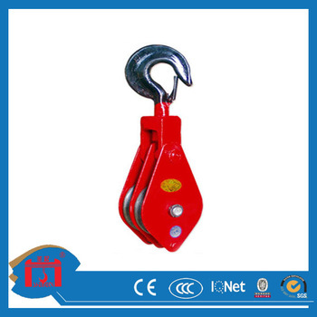 Wire rope 2ton crane pulley block