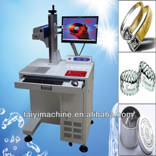 China manufacturer 10W finger ring laser marking machine TAIYI BRAND 30years' experience on Machine