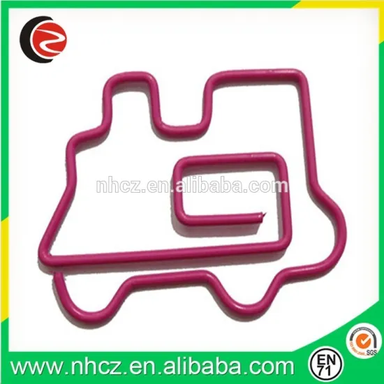 Car shaped paper clip with customized packings