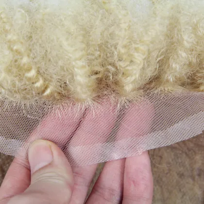 light color 613 men human hair toupee, hair replacement men toupee