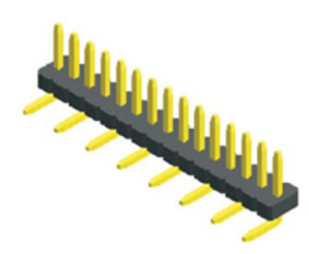 1.27mm Pin Header Single Row SMT Type