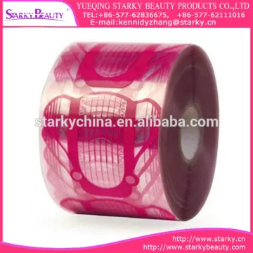 wholesale plastic Nail Form Roll Art Tip Extension Forms 500pcs/roll