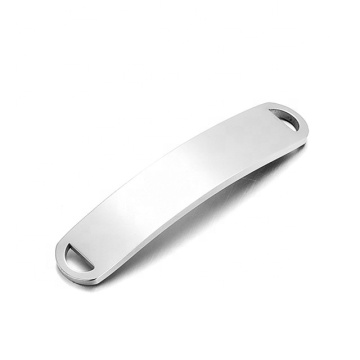 Yiwu Aceon Stainless Steel Customizable Big Hole Connector Bracelet Bar