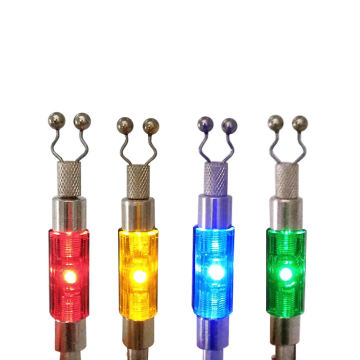 Stainless Steel Carp Fishing Swingers LED Illuminated Bite Alarm Tackle