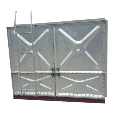 Hot DIP Galvanized Pressed Steel Iron Water Storage Tank