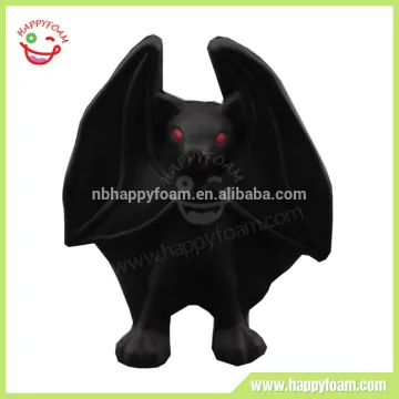 Promotional PU Foam Squeezable Vampire Bat Anti-Stress Ball for Stress Reliever