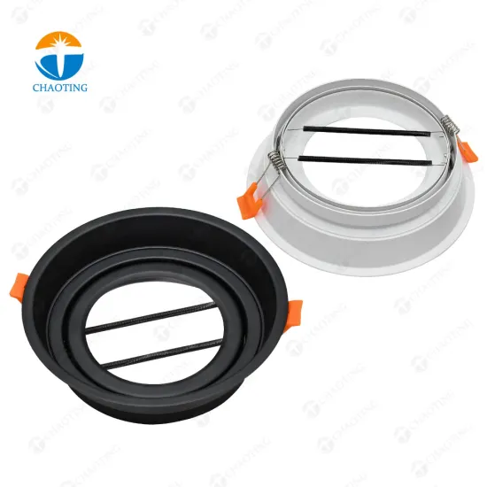 Commercial Office Hotel LED Downlight - Iron Aluminum Housing COB Adjustable Recessed Anti-glare Spotlight