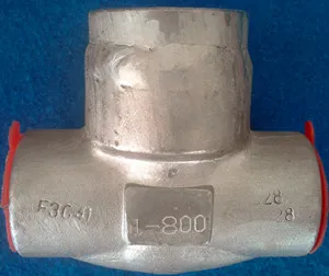 Welded Bonnet Piston Check Valve, 800#, ASTM F304L