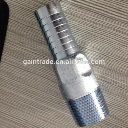 Galvanized Iron King combination nipple