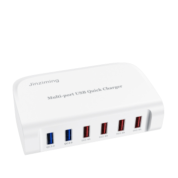 Chargeur mural portable 84W 6 ports USB QC3.0