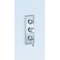 Thermostatique Triple Handle Chrome Shower Mixer ○