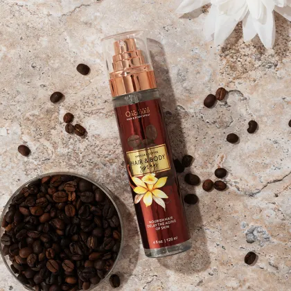 Free Sample Vanilla & Coffee Hair Enhancement Spray to Delay Hair Aging