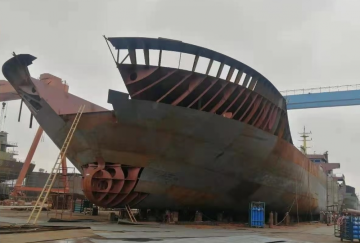 5000T SELF-PROPELLED DECK BARGE dibangun pada tahun 2021