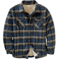 Herren -Flanellhemd Jacke für Männer