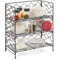 3 Tier Metal Spice Rack For Kitchen Countertop