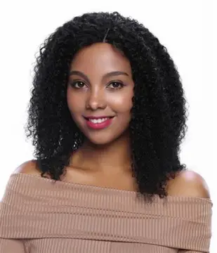 Wholesale Afro bulk Wigs Jerry curl micro links kinky curl raw unprocessed Brazilian Virgin Human Hair Wigs for Black Women