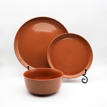 Conjunto de tableware de acampamento personalizado de estilo europeu