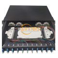 Rack Mountable 24 Port 1U Fiber Optic Patch Panel