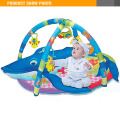 Funny baleine en forme de tapis de jeu enfant coton