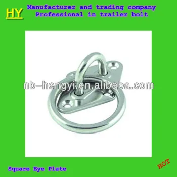 diamond eye plate with ring