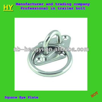 diamantoogplaat met ring