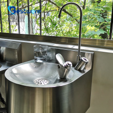 Robinet d&#39;eau potable en acier inoxydable pour jardin