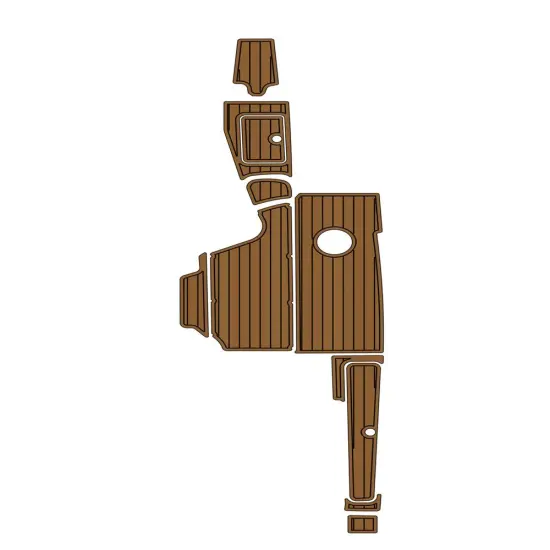 2003 Centurion Avalanche Pad Boat EVA Teak Decking 1/4" 6mm