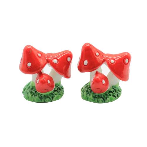 Multi Design 3D Colorful Mushroom Resin Cabochon Charms Beautiful Home Landscape Ornament Fairy Garden Accessories